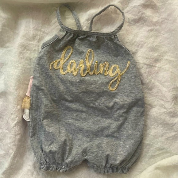 Mud Pie one piece 6-9mos Worn once - Picture 1 of 5
